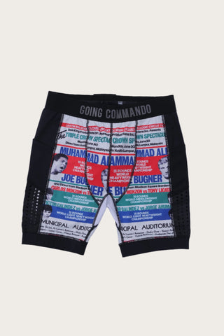 made-weight shorts (Newspaper white) - Going Commando